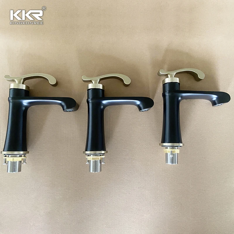 Hot Selling Hot and Cold water mixer grey 360 rotation taps copper pull out faucets new design brass bathroom basin faucet