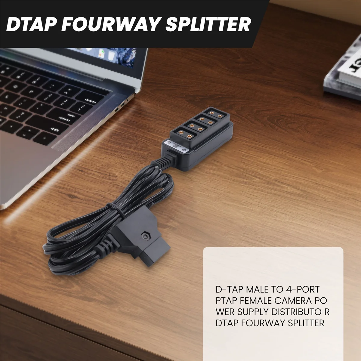 D-탭 수-4 포트 P-탭 암 카메라 전원 공급 장치 디스트리뷰터, DTAP 포웨이 스플리터 ABGI