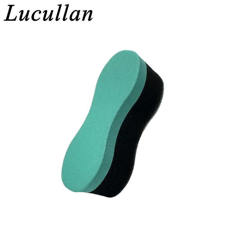 Lucullan Mini 8 Shape Car Small Place Plastic Trim Rubber Vinyl Ceramic Coating Sponge