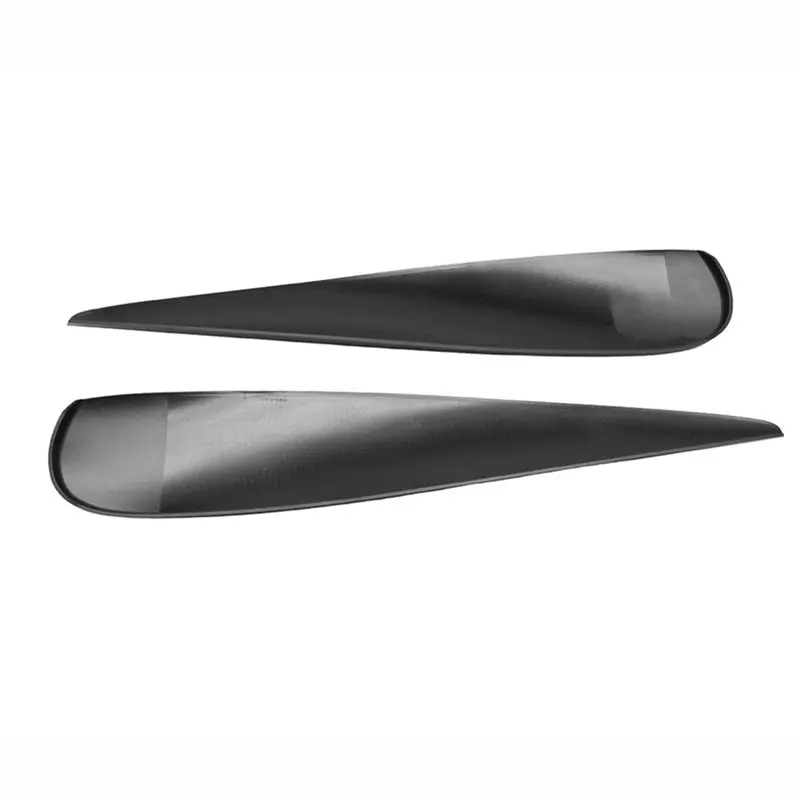 1Pair Front Headlight Eyebrow Spoiler Trim Strips For Vauxhall Opel-A91R
