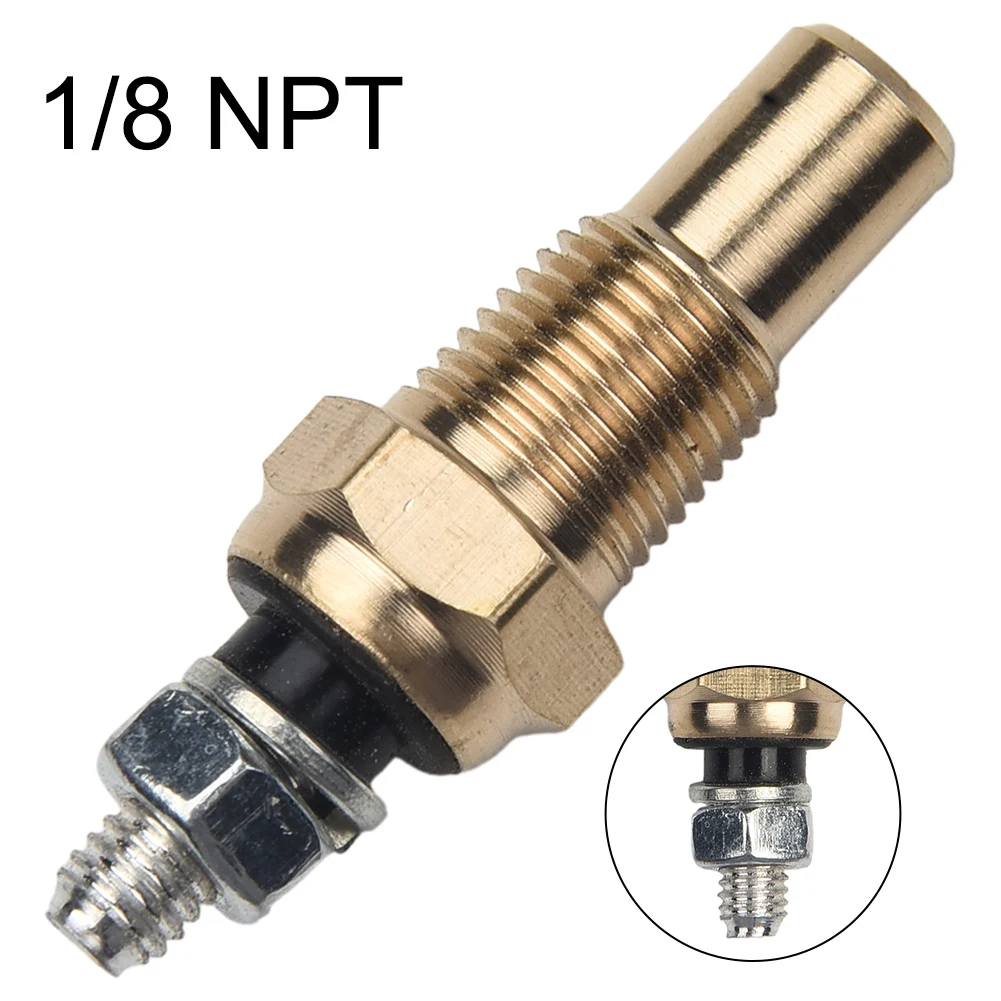Car Accessories Temp Sensor Oil/Water Unit Electronic Transmitter Gold Single Connection Sensor Direct Replacement