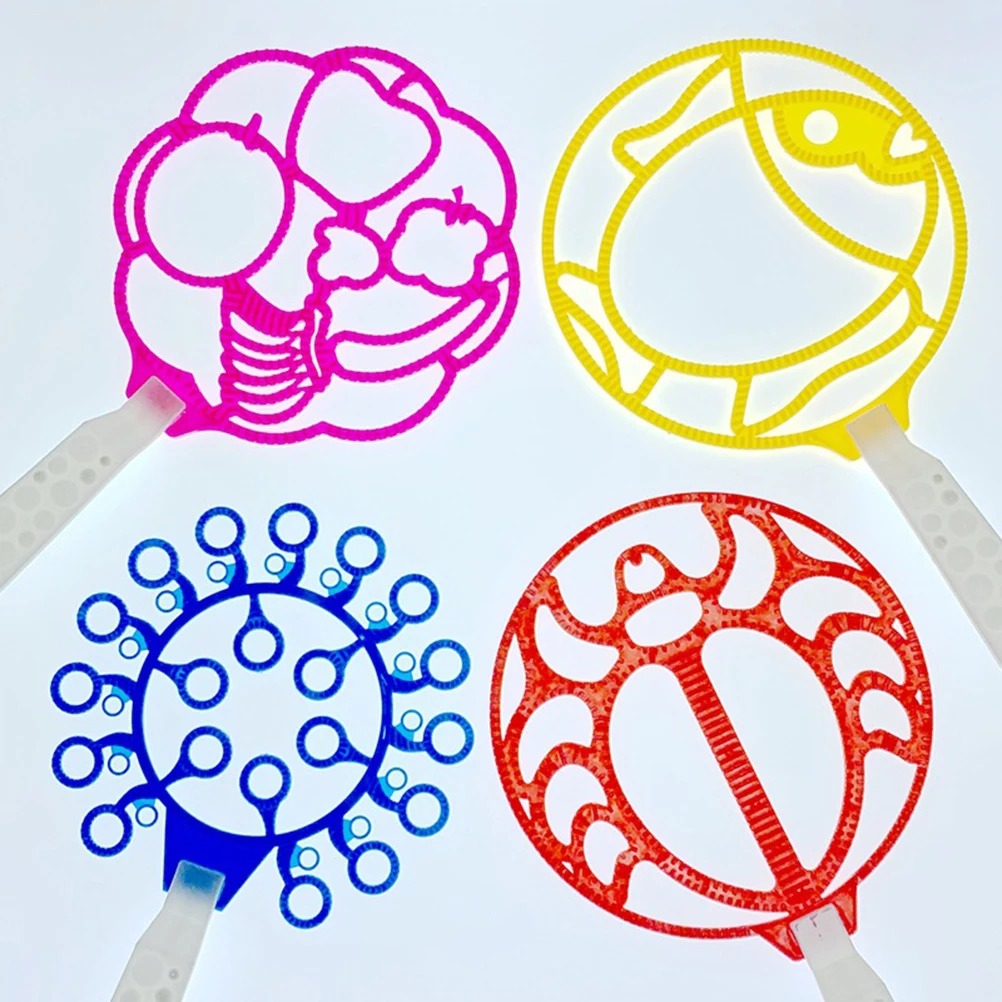 

Children Outdoor Blowing Bubble Blower Jumbo Giant Bubble Set Creative Large Bubble Ring Toys Bubble Maker Toys Bubble Wand for