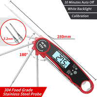 Kitchen tools Digital Food Thermometer for Cooking and Baking Kit Instant Read Meat Thermometer with Backlight Hold Function
