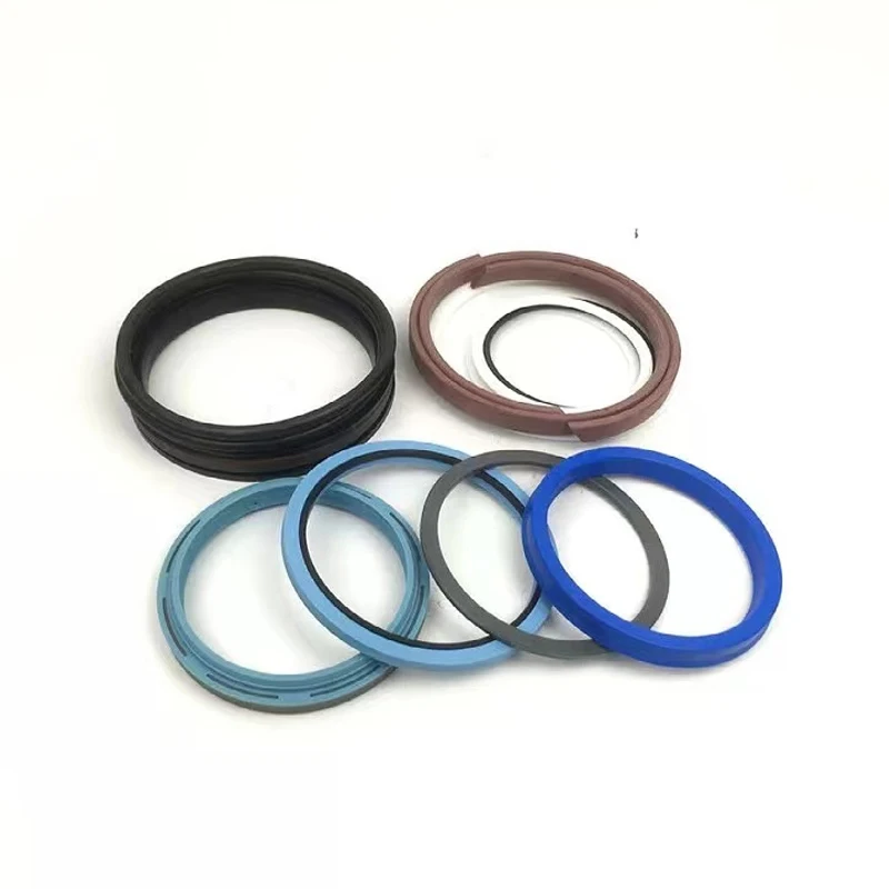 4SETS PC130-8 Hydraulic Cylinder Arm Boom Bucket Seal Kit For KOMATSU Excavator PC130-8 Oil Seal Repair Kit