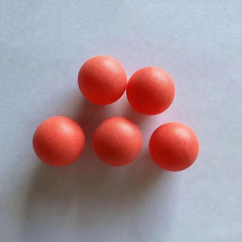 Red Polypropylene PP Smooth Hollow Plastic Balls Precision Sphere Floating Ball Diameter 7.8/9.5/20/25mm