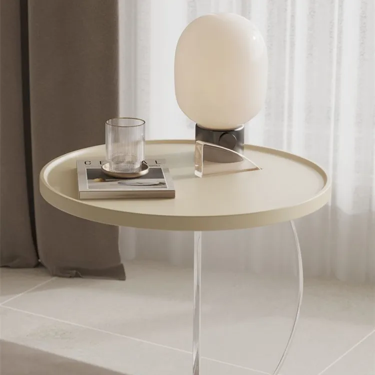 Nordic Modern Sofa Side A Few Acrylic Coffee Table Small Side Table Living Room Bedroom Bay Window Mini End Table