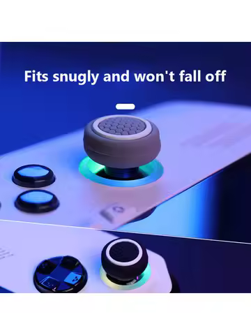 for Steam Deck Game Controller Stick Thumb Grip for Asus ROG Ally Handheld Console ​4pcs Silicone Rocker Caps Joystick Cover