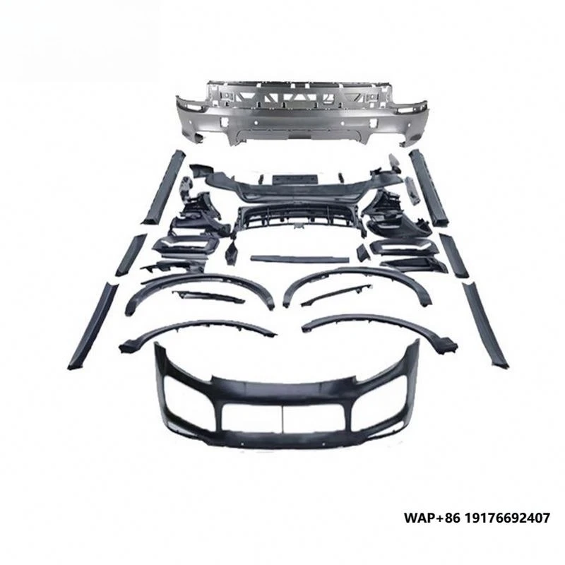 

New Design Cayenne 9Y0 9Y0.1 9YA Upgrade SD Style Body Kit LED DRL Wheel Arches Side Skirts Bumpers Body Kits forPorsche