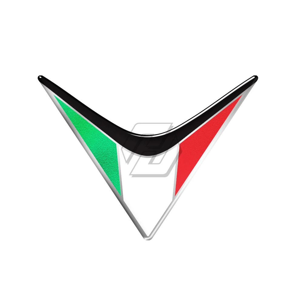 3D Resin Motorcycle Front Fairing Decals Italy Sticker Case for Aprilia RS4 RSV4 RS APR150 SR MOTARD Tuono V4 Ducati