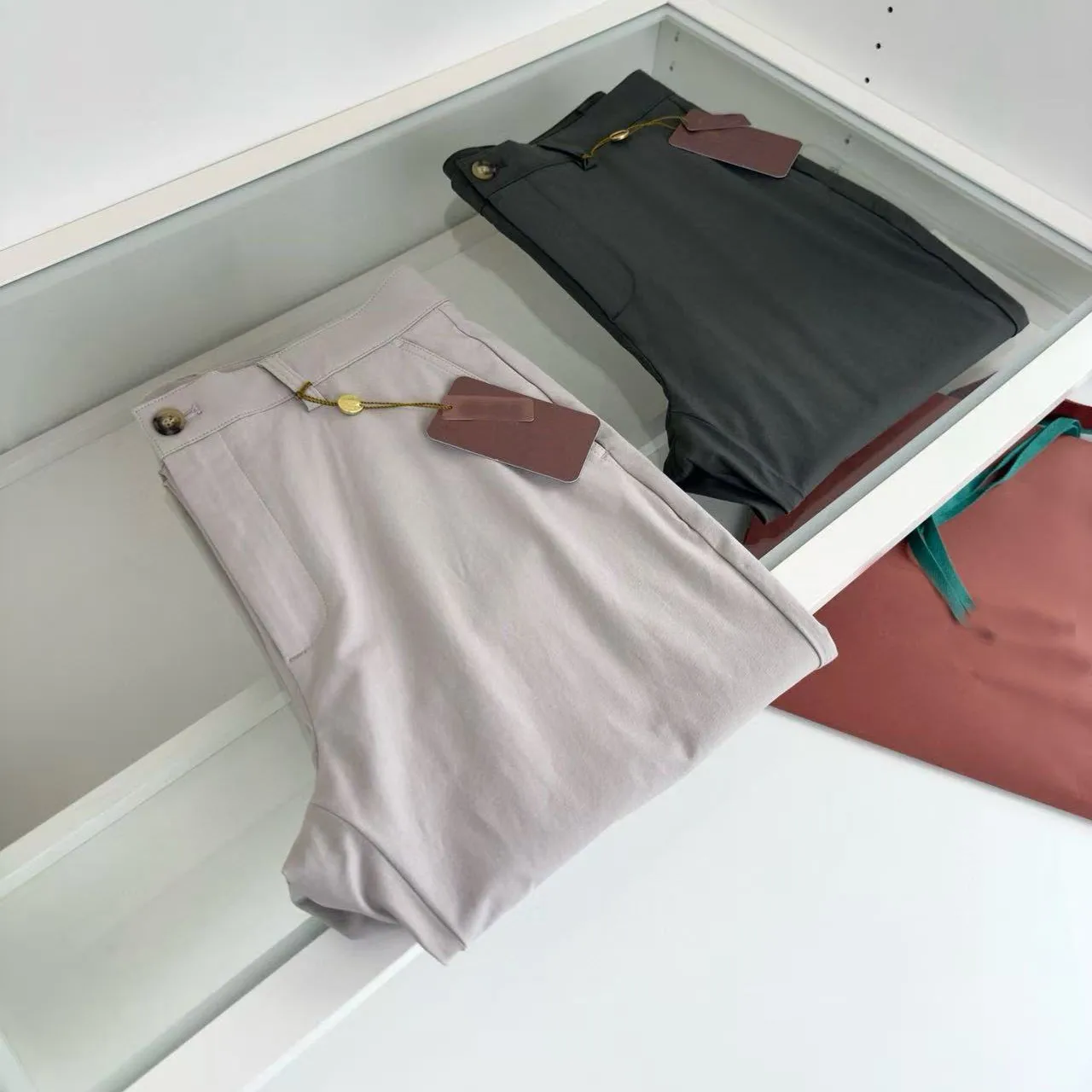 

LP Italian casual pants simple and versatile straight trousers trousers