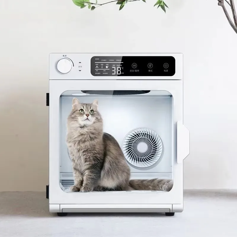 

Factory Hot Sale Automatic Pet Hair Dryer Box Cat Grooming Machine Large Smart Automatic Hair Blower Drying Box for Small Dogs