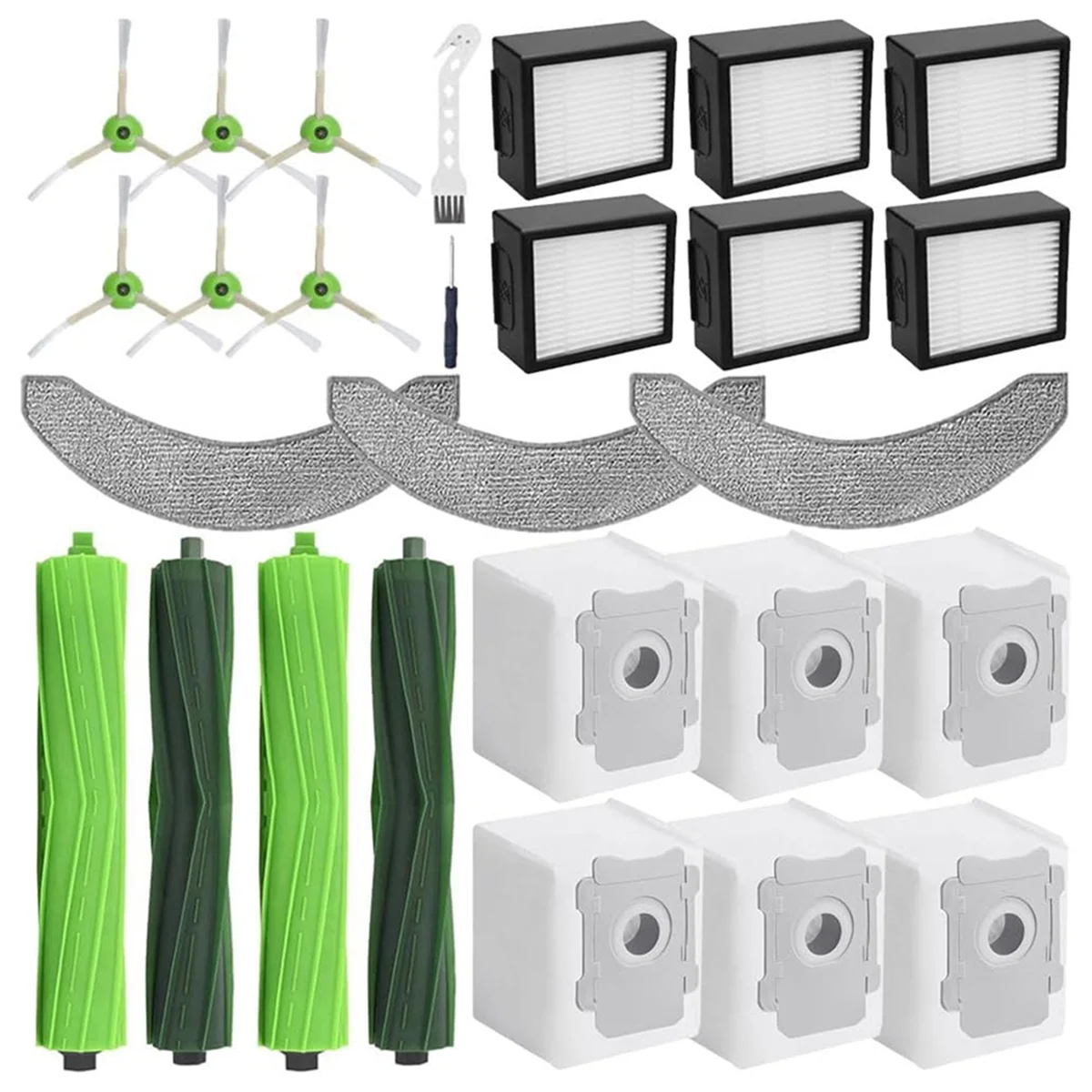 A01M For IRobot Roomba Combo J9+ & Combo J7+/Plus Robot Vacuum Cleaner Main Side Brush Hepa Filter Mop Cloth Accessories