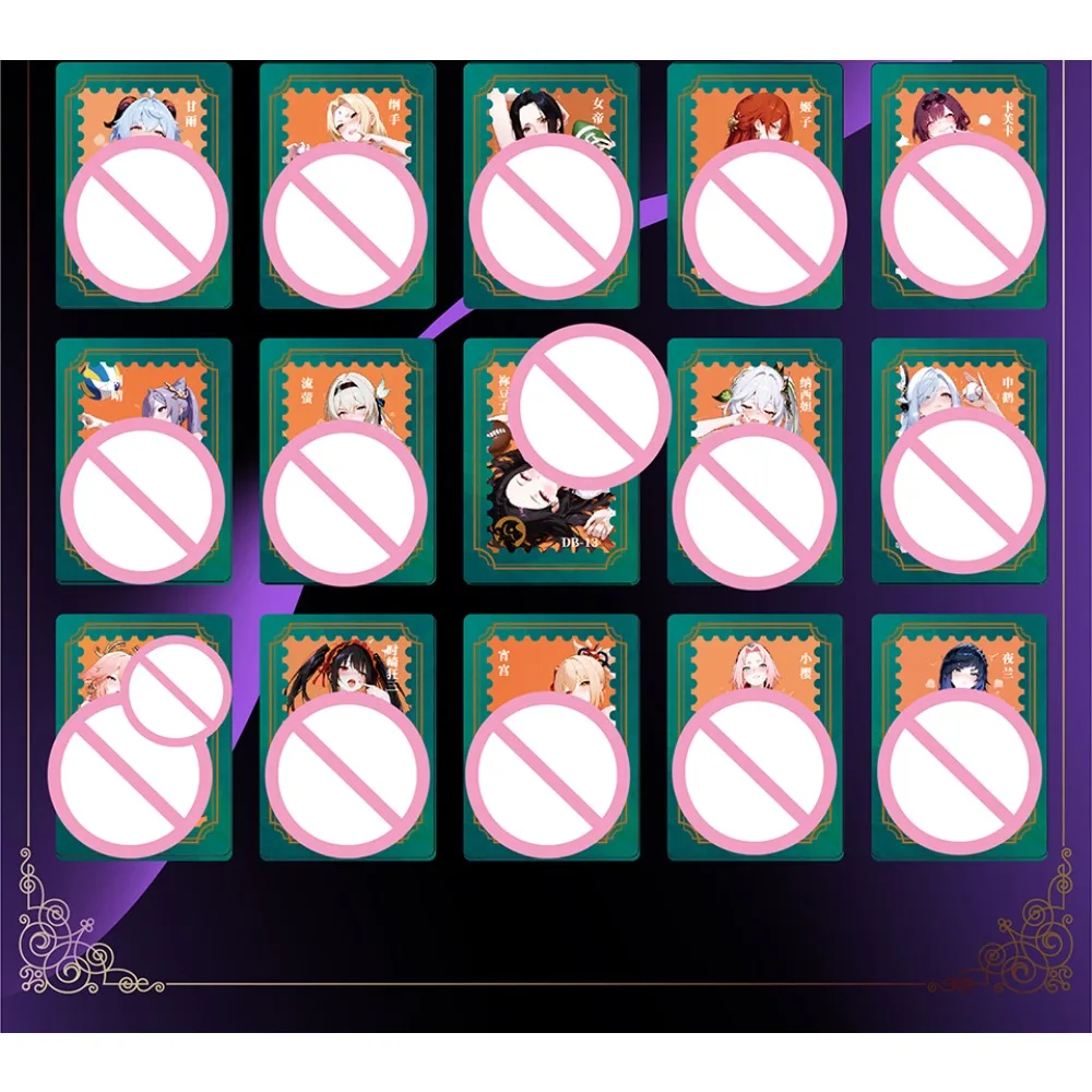 The Moment Love Awakens Goddess Story Collection Cards Charming Girl Metal Bookmark Special Theme Cards Anime Game Peripherals - view 2