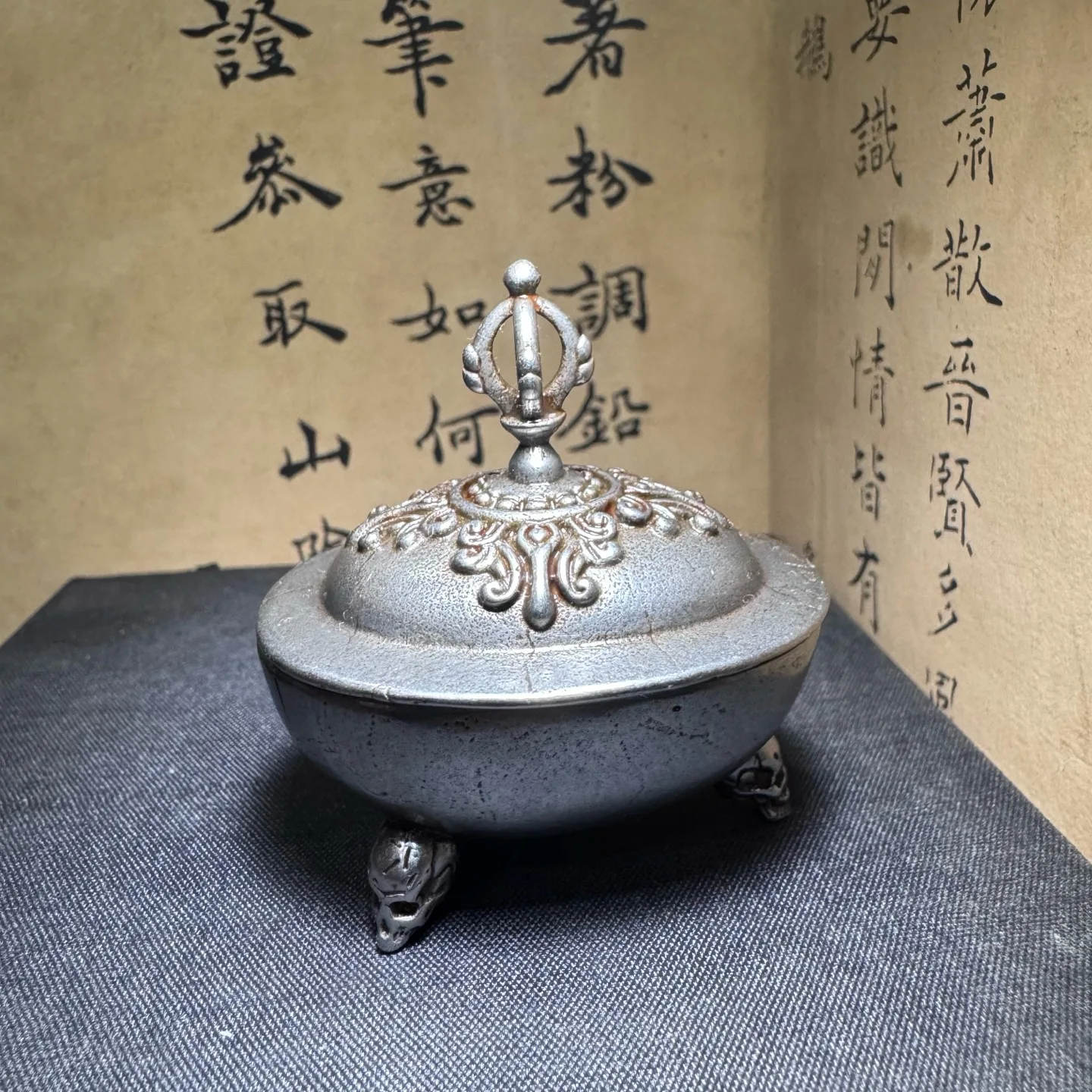 Tian Tie Tibetan Wine Cup Exquisite Craftsmanship High Cost Performance Ideal for Home Decor, Small Statues & Incense Holders