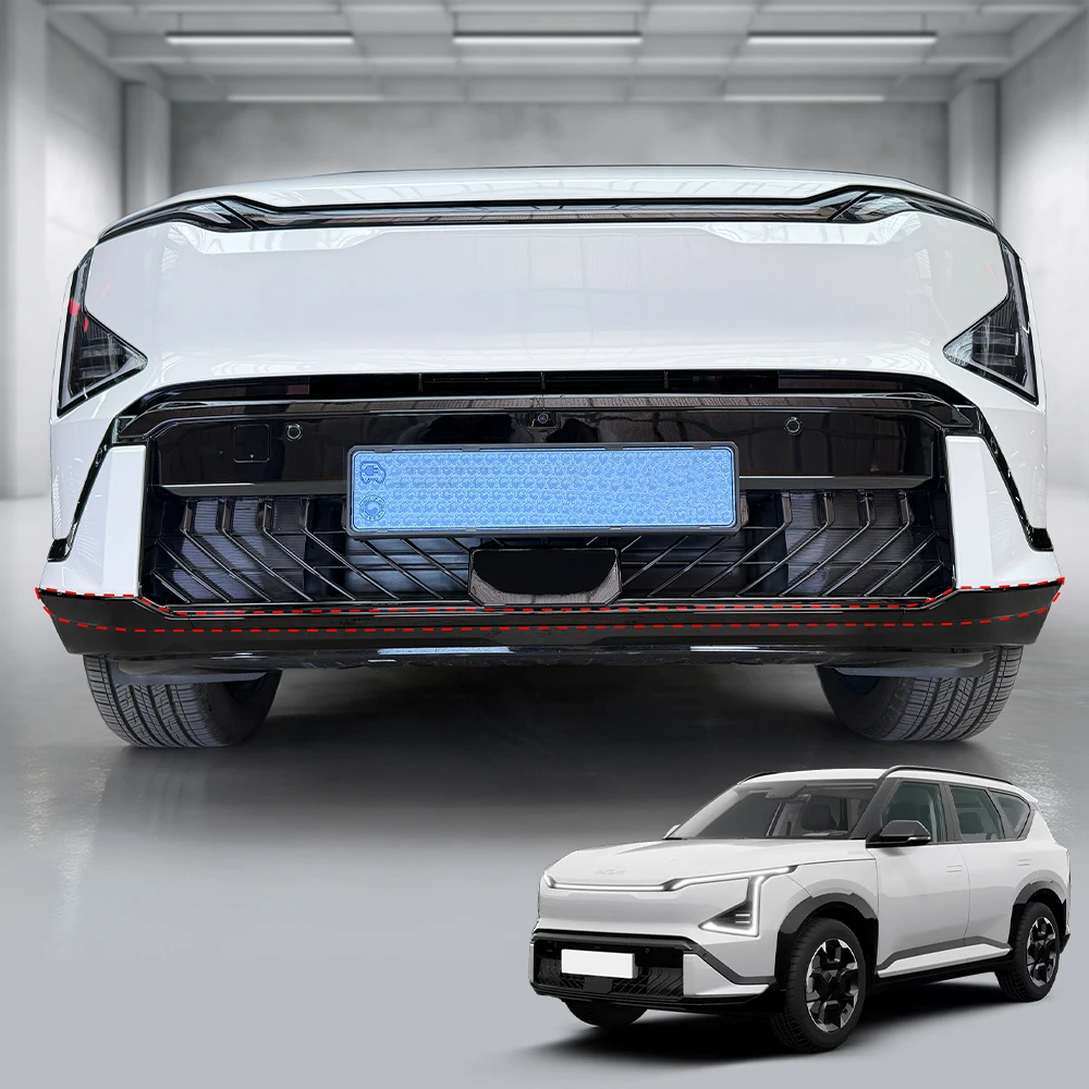 

For Kia EV5 2024-2025 ABS Car Front Rear Lip Bumper Decorative Cover Trim LHD/RHD Exterior Accessories