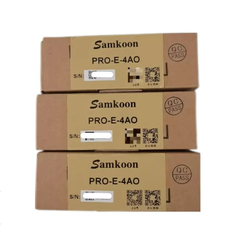 Samkoon PRO MAX Series PRO-E-4AI PRO-E-4AO PRO-E-4PT PRO-E-NET-START PRO-E-NET-END Módulo de expansión PLC tipo bus