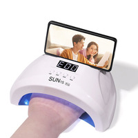 LULAA SUN1s 48W UV LED Lamp for Nails 30 LEDs Nail Dryer with 4 Timer Nail Phototherapy Machine Manicure Tool Salon Equipment