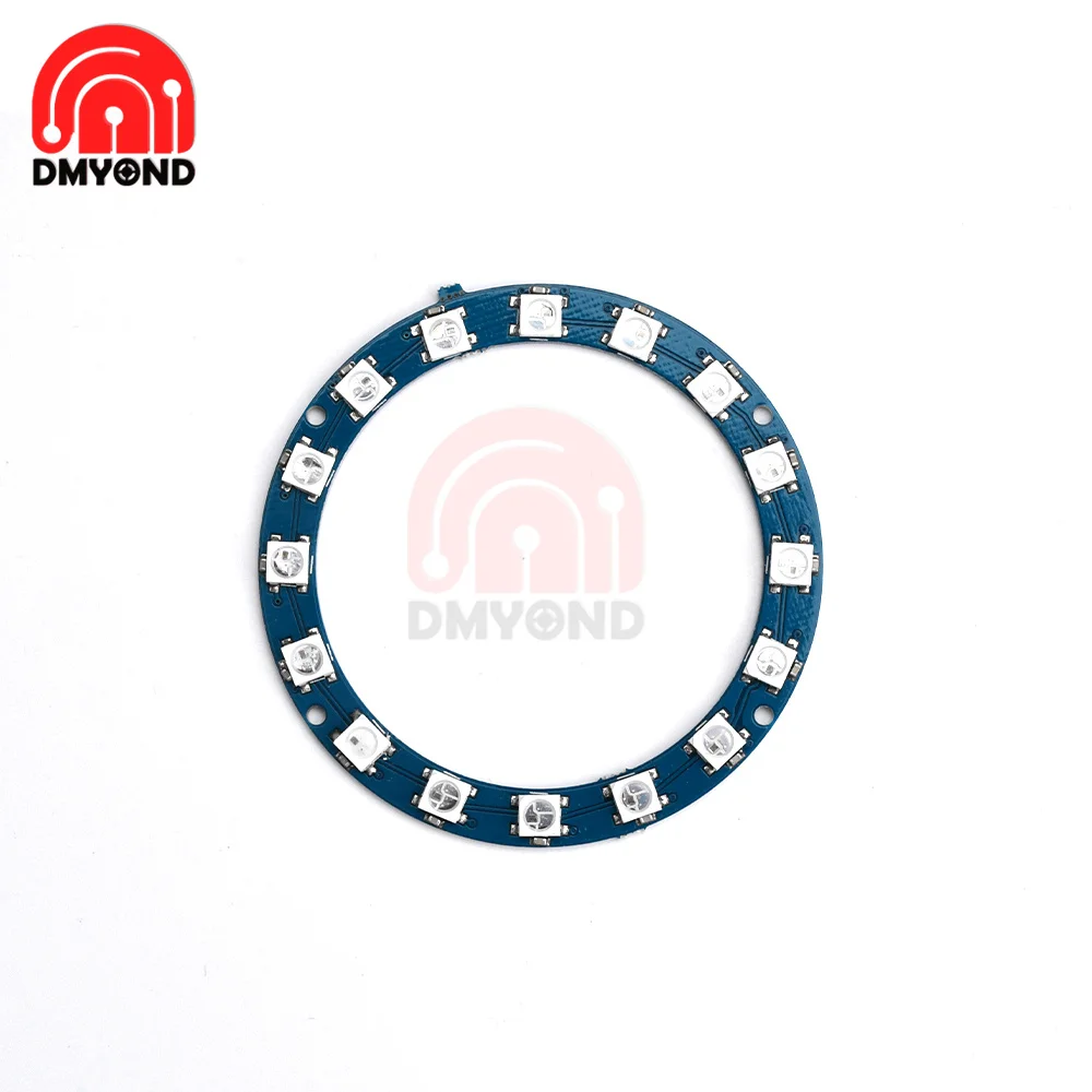 1 8 12 16 24 60 Bit ICSI018A WS2812 5050 Rgb Led Light Panel Hoogtepunt Ronde Licht Boord 5V dc 4-7V Voor Arduino Microcontroller