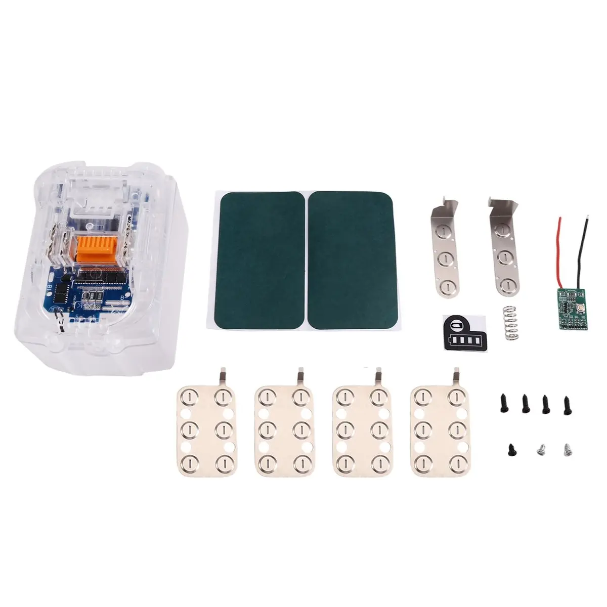 update. 15Core Battery Storage Box Case for Makita BL1860 BL1850 BL1840 BL1830 with 7MOS 3Alloy Battery Protection Board