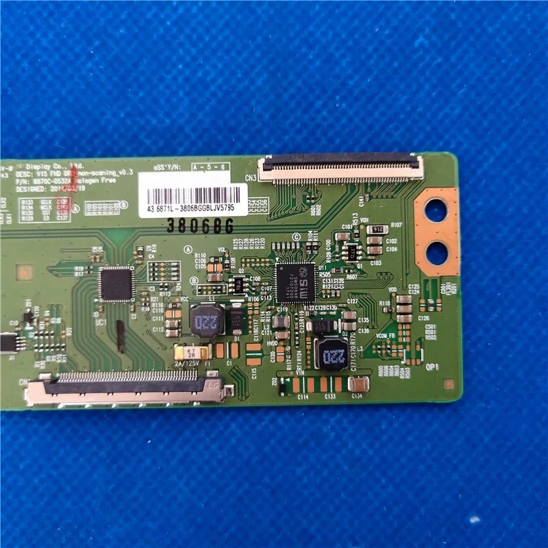Good Test For 43 inch TV 6870C-0532A T-CON 6871L-3806B 43LJ500V-ZB 43PFT4131/12 43LF510V HC430DUN Logic Board 43LH570V 43LF510V