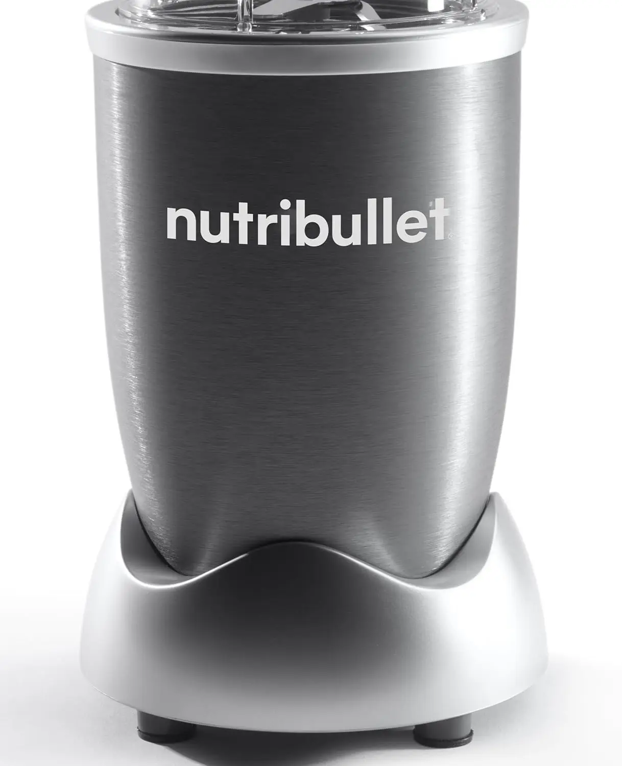 Personal Blender for Shakes, Smoothies, Food Prep, and Frozen Blending, 24 Ounces, 600 Watt, Gray, (NBR-0601)