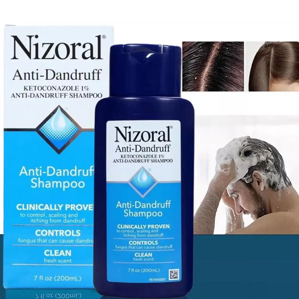 NizChev- Shampooing antipelliculaire, 7 FlOz, sans silicone, contrôle de l'huile, anti-chute de cheveux pour femmes et hommes, 200ml, nouveau, 2024