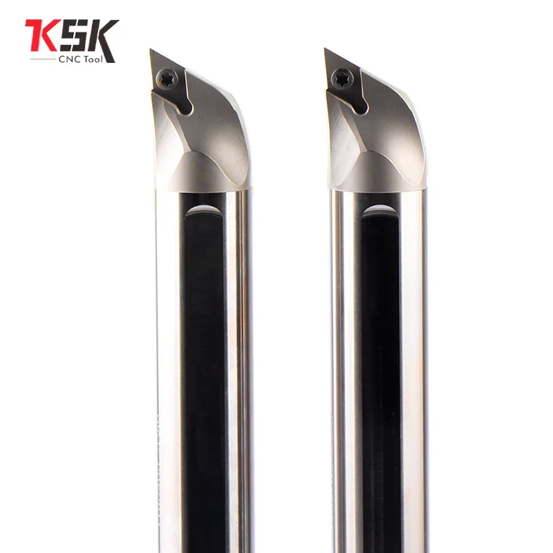 1PCS H08J H10K H12L H14M H16Q SDXCR SDUCR Strumento di tornitura antivibrante in acciaio ad alta velocità integrale per inserto in metallo duro DCGT/DCMT
