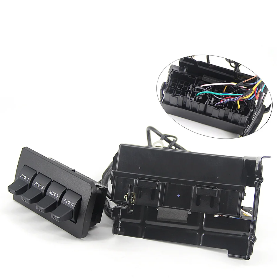 

Auxiliary Dash Upfitter Switch for Ford F150 F250 F350 F450 F550 F650 F750 Super Duty 2011-2016 AL3Z13D730AA