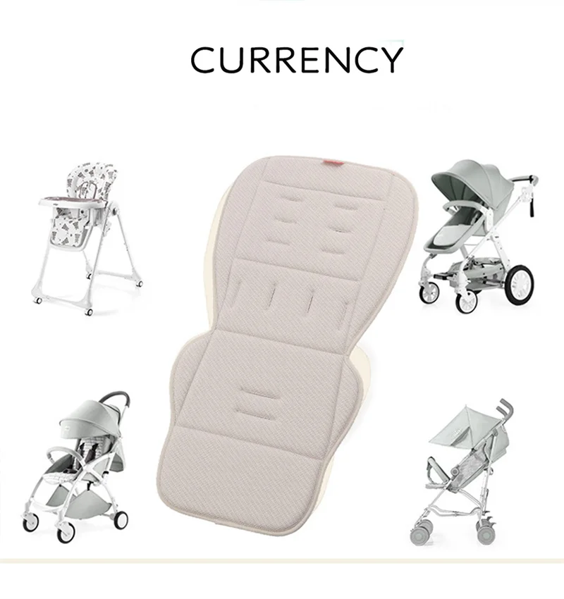 Baby Stroller Travel Accessories Baby Stroller Mat Pram Seat Pad  Kids Trolley Accessories  General Mat For New Born Seat Soft