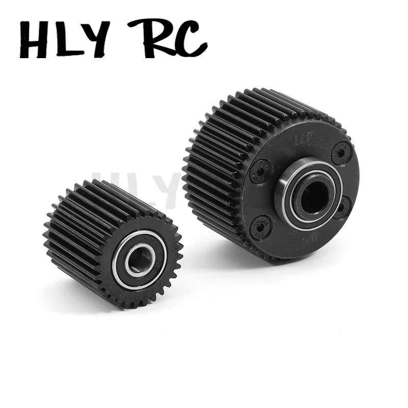 Steel Gearbox Gear Diff Case Ldler Gear Set 47T 29T ARA311095 for ARRMA 1/10 GORGON Monster Truck 4x2 RC Car Upgrade Parts