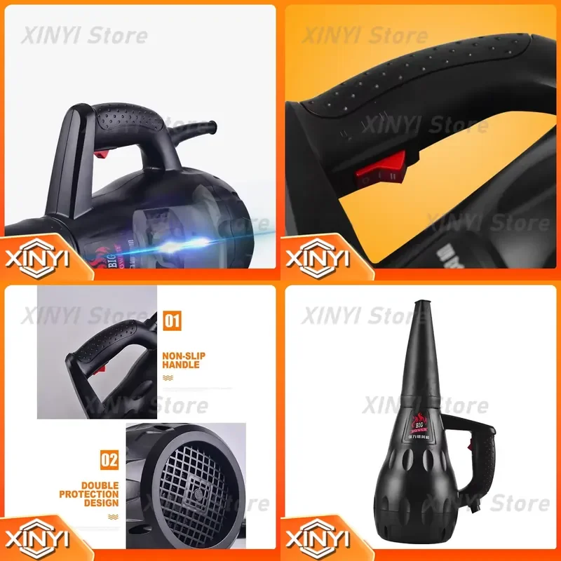 for Car Dryer Hair Dryer Snow Removal Thawing High Power Industrial Hot Air Heater Heating Wind Dryer