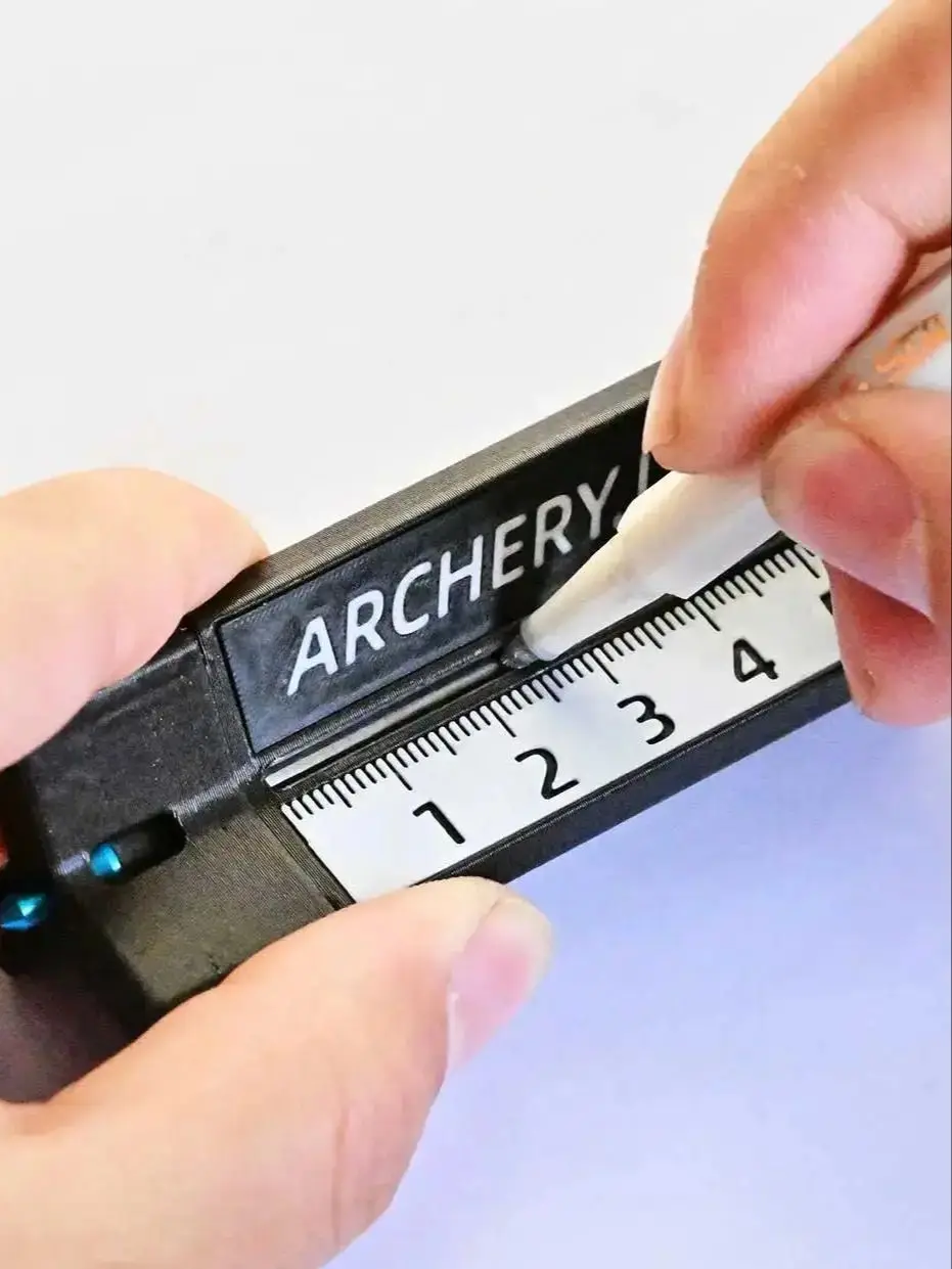 ARCHERYLOVE STING Tri-Liner DIY, gabarit de fabrication de flèches à ailettes rotatives, ID3.2mm/4.2mm, pour arc recurve, arc nu, arc compound, outil de marquage pour tir à l'arc