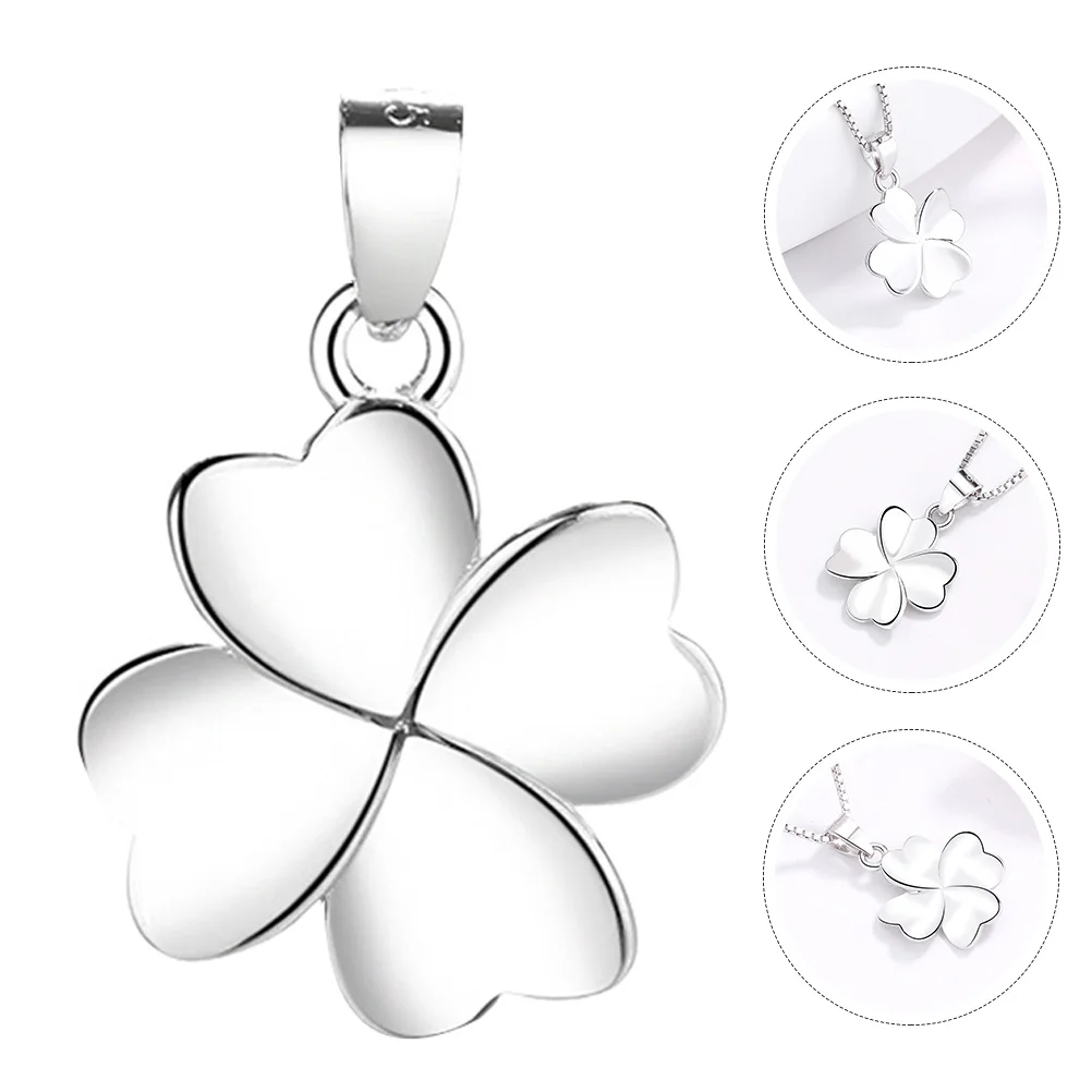 

St. Patrick's Day Necklace Silver Creative Festival Decorative Clavicle Chain Party Wearing Stylish Masquerade Supplies