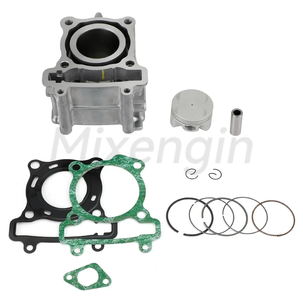 Motorcycle Engine Parts cylinder piston gasket Rebuild Overhaul kit for 2006-2019 Yamaha XMAX125 Cylinder Bore 52mm 1B9-E1311-00