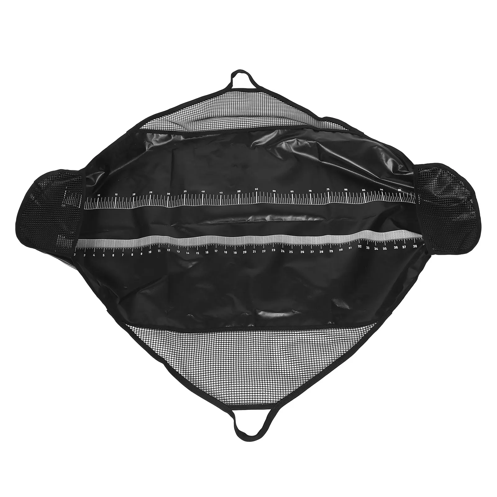 

Fish Length Ruler Bag Black Large Capacity Durable PVC Material Measuring Device Fishing Tackle Scale Waterproof Tools Fish