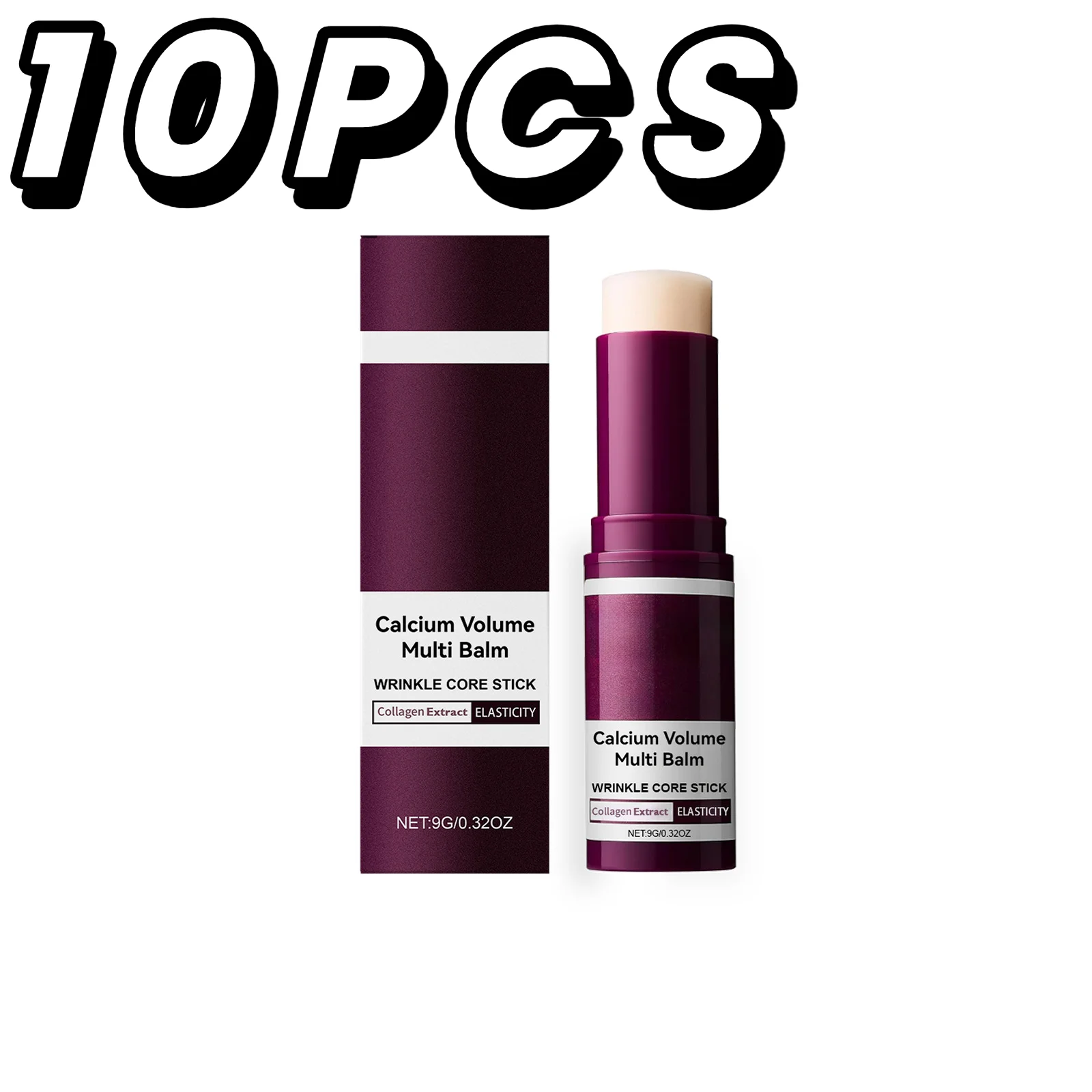 Calcium Volume Multi Balm Feuchtigkeitsspendender Anti-Aging-Stift zur Reduzierung feiner Linien, Hautstraffung, Aufhellung und Pflege mit Kollagen