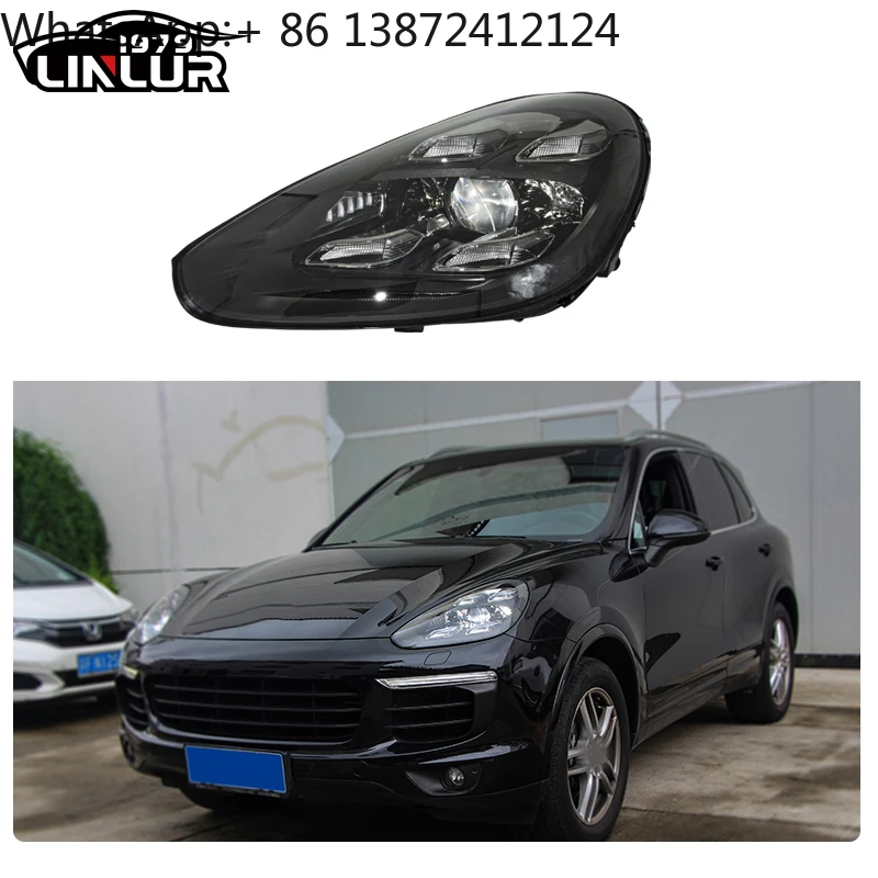 

[1979]High Quality 2015-2017 92A Car Light Upgrade to 2023 PDLS Style LED Headlights for porsche Cayenne 958 958.2 Headlights