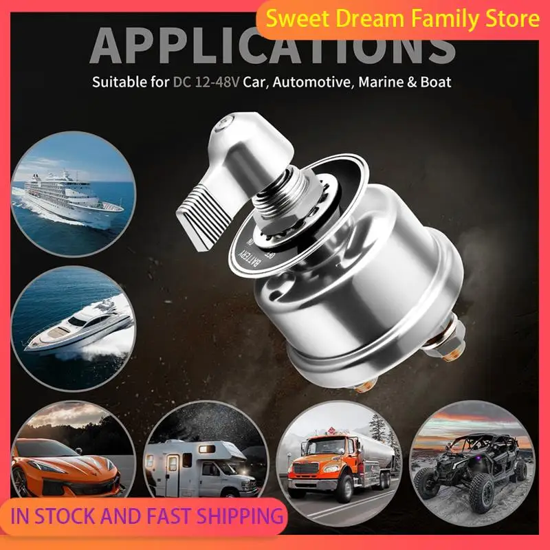 

SDFC-выключатель аккумулятора 200A 12V сверхмощный выключатель с отключением и монтажным кронштейном на боковой стойке