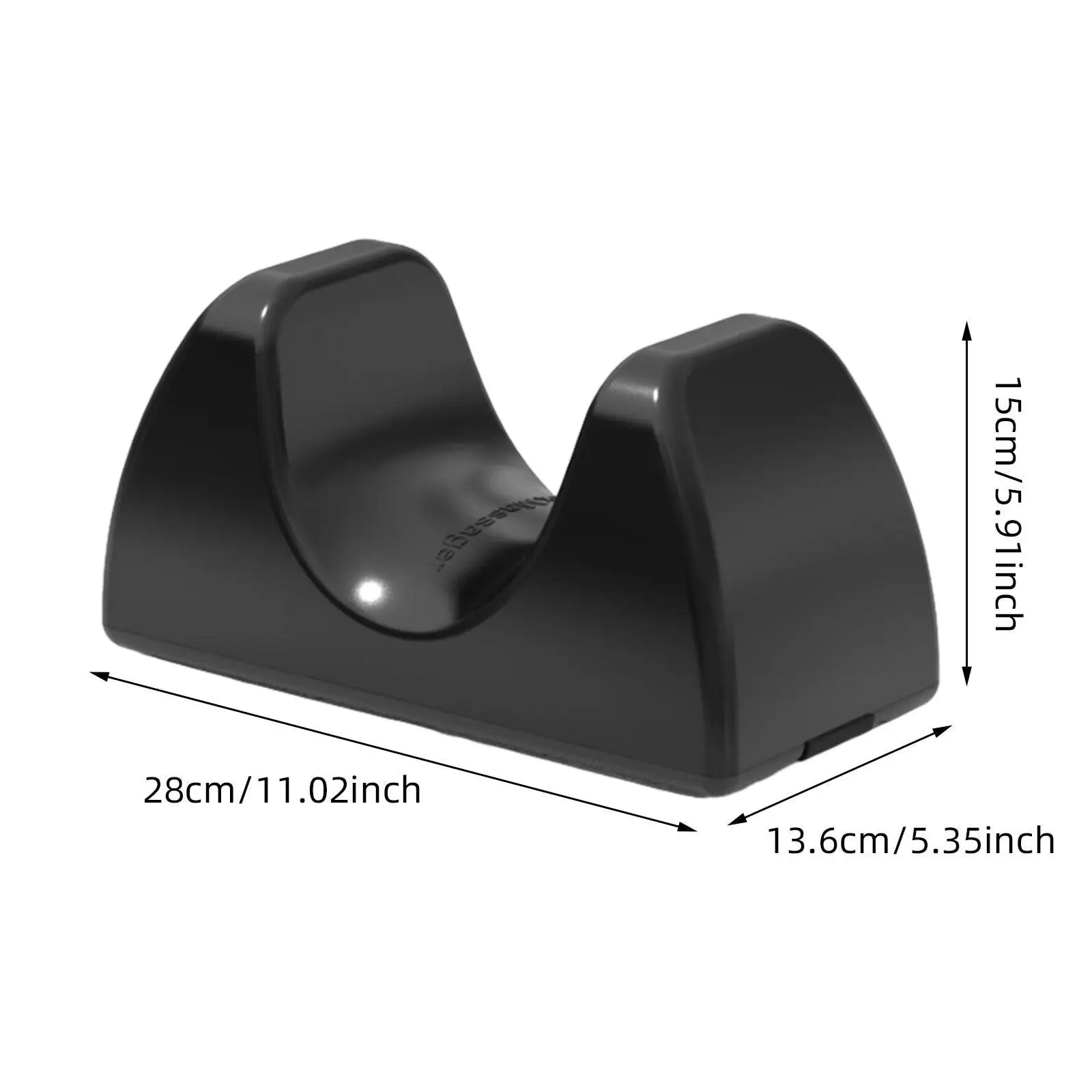 Dispositivo de massagem lombar Massageador de cintura versátil para fitness doméstico de escritório