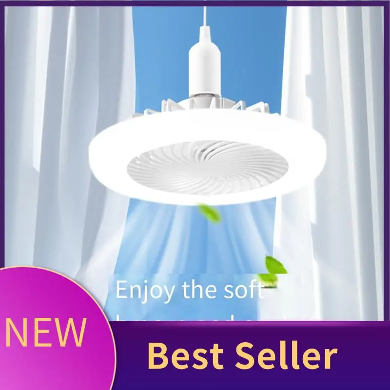 ABHI-Ceiling Fan Ceiling Fans With Light And Remote E27 Enclosed Ceiling Fans With Light For Adult Kids Living Room Bedroom