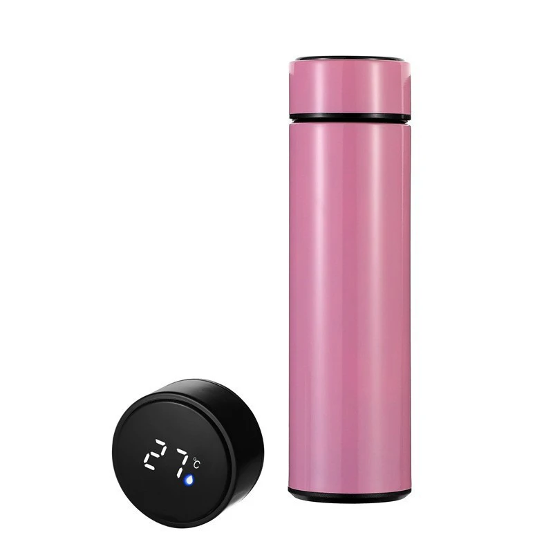 

2024 Intelligent Stainless Steel Coffee Insulating Cup 500ml Intelligent Insulating Water Bottle LED Digital Temperature Display