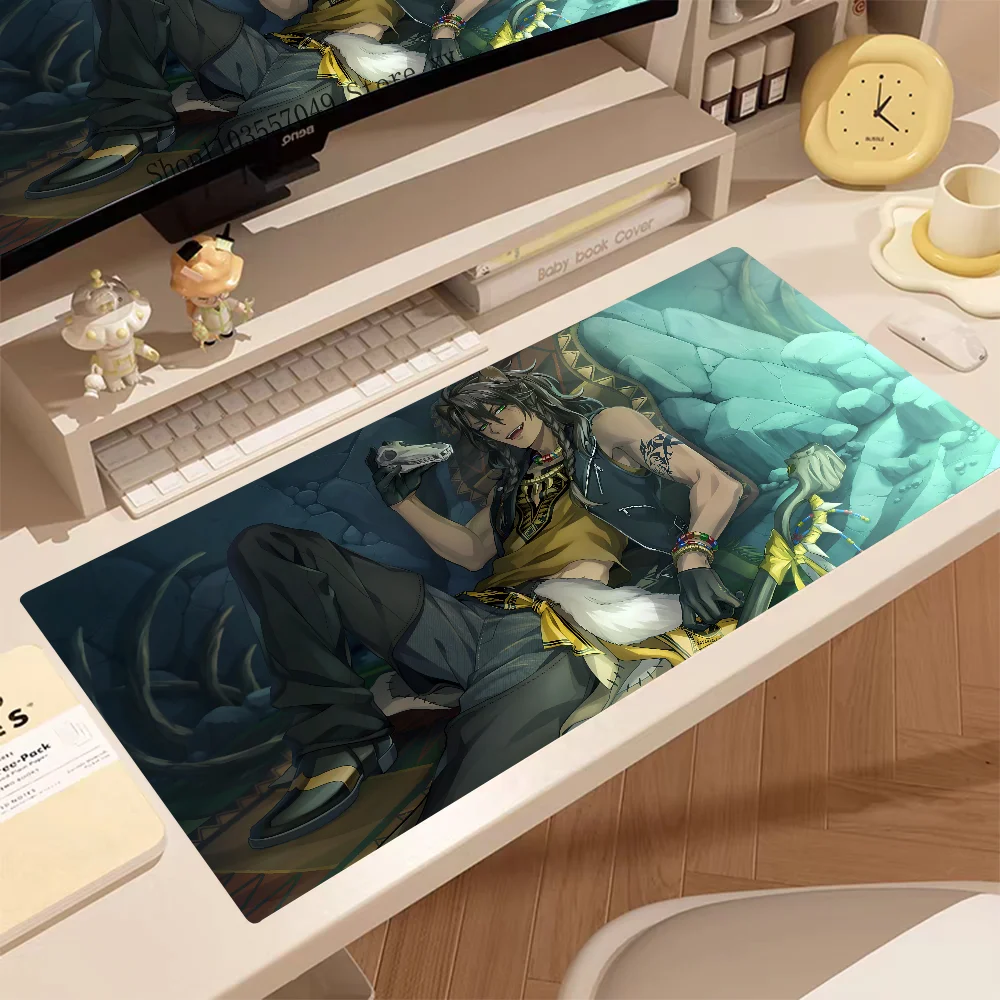 Anime T-Twisted Wonderland Mousepad Large Gaming Mouse Pad LockEdge Thickened Computer Keyboard Table Desk Mat