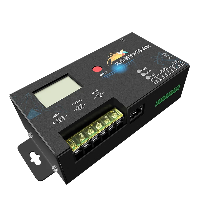 PWM Solar Charge Controller with IoT Smart Lithium Battery Charger APP Remote Restart