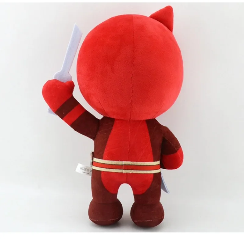 23cm Movie Peripheral Pillow Doll Deadpool Stuffed Plush Toy Anime Movies&TV Deadpool Pillow Dolls Children's Birthday Gift
