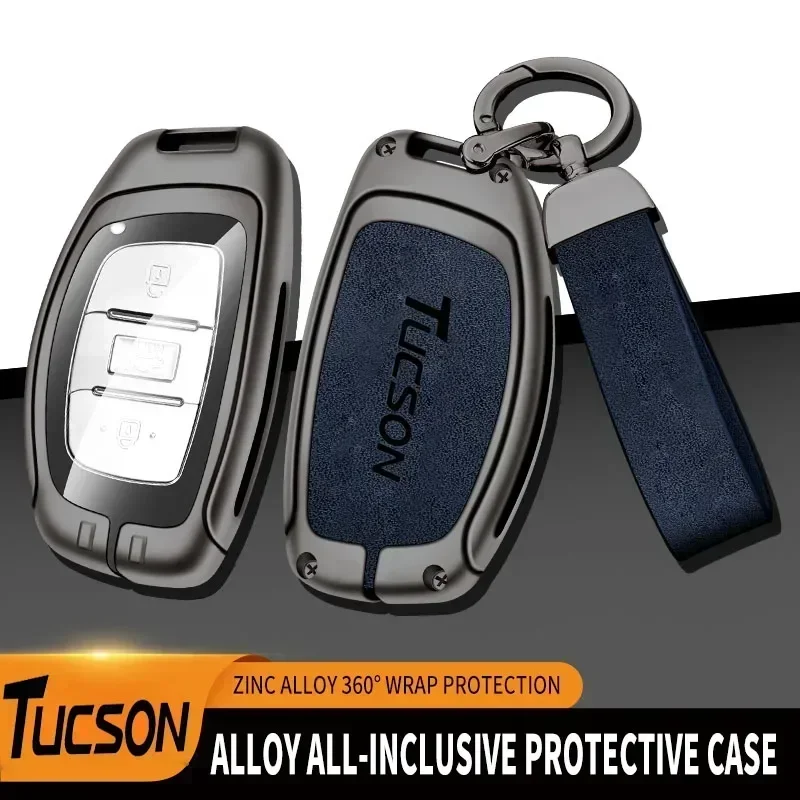 3 4 Button NEW TPU Car Smart Key Case Cover For Hyundai Tucson Santa Fe Rena Sonata Elantra Creta Ix35 Ix45 I10 I30 I40 Keychain