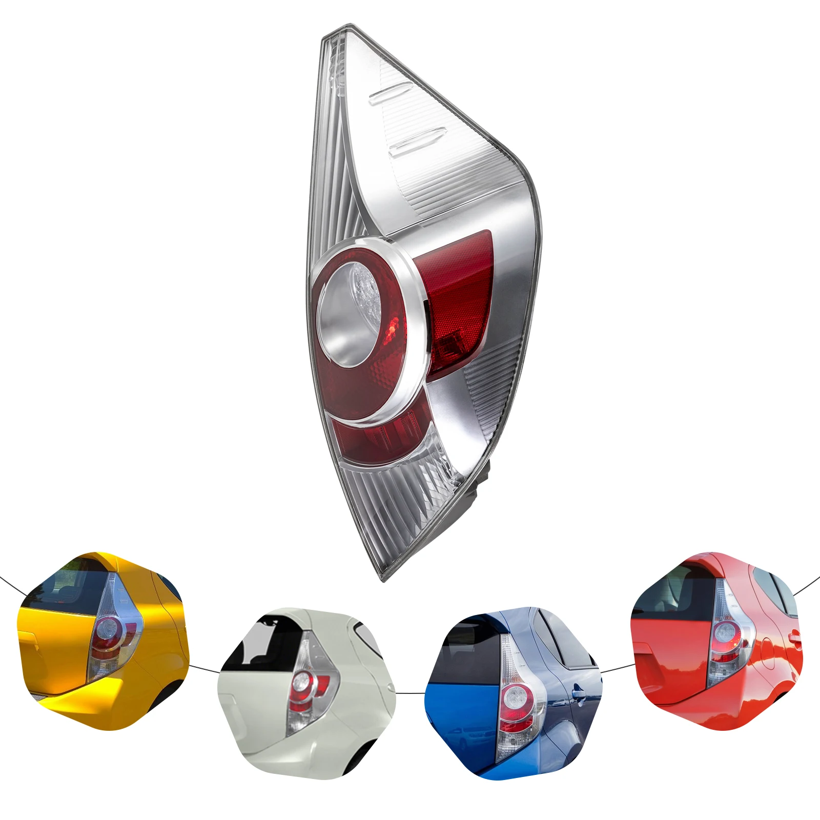 

Для 2012-2014 Toyota Prius C задний фонарь в сборе справа - со стороны пассажира