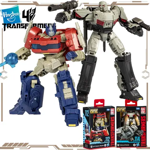 Hasbro Original Transformers One Studio série 112 Optimus Prime 114 Megatron figurine jouets pour garçons filles cadeau à collectionner