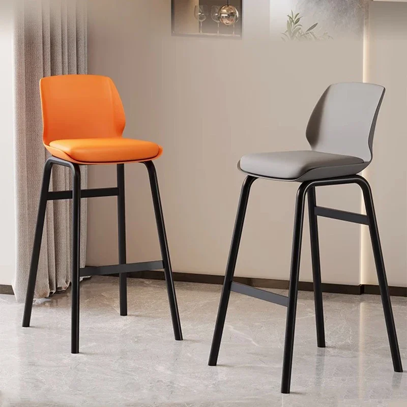 Lederen Barstoel Luxe Industrieel Meubilair Krukken Mini Home Tabouret Design Grijze Kruk Rotan Keuken Hoge Huis Tabourets