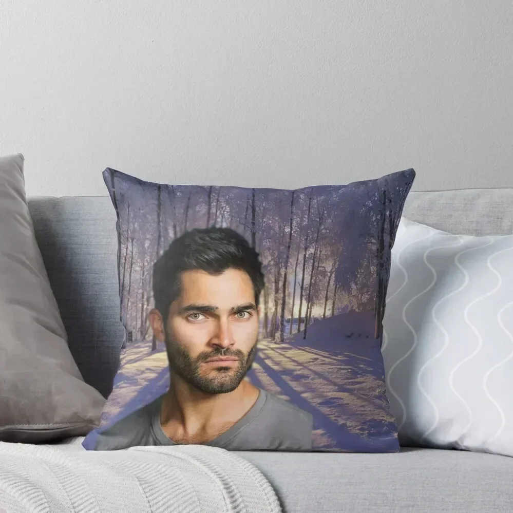 Derek Hale Into The Woods Throw Pillow bed pillows Rectangular Cushion Cover pillow