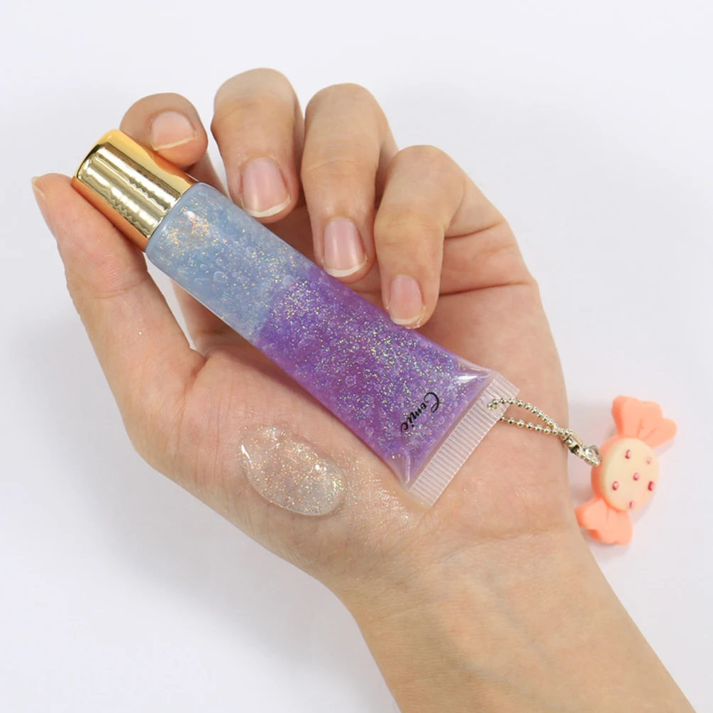 العلامة الخاصة 11 لون ملمع الشفاه 12 مللي طويل الأمد مقاوم للماء سهل التطبيق ترطيب شعار مخصص ماكياج سلسلة حلقة أنبوب #6